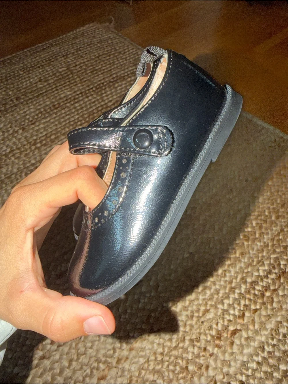 H&M Black Patent Mary Jane Kids' Dress Shoes
